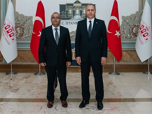 Der Generalkonsul von Bangladesch in Istanbul Mohammed Nore-Alam besuchte Gouverneur Yerlikaya